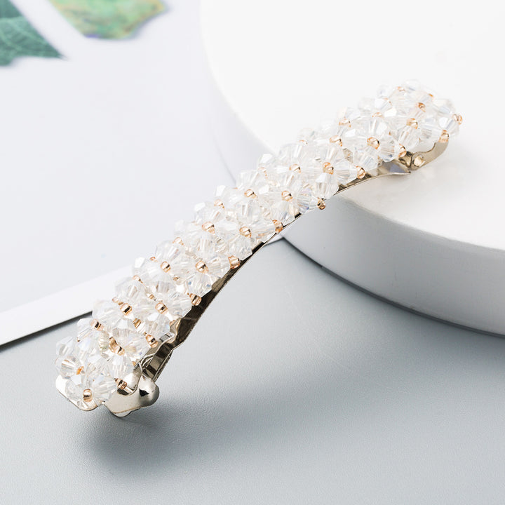 Korean Crystal Hair Clip for Sparkling Side Styles