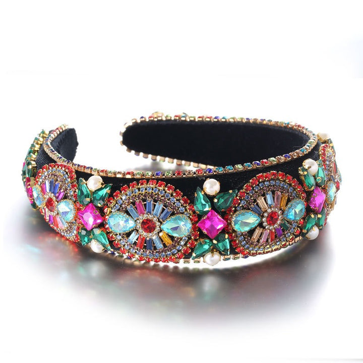 Baroque Pearl Hair Hoop for Glamorous Statement Style