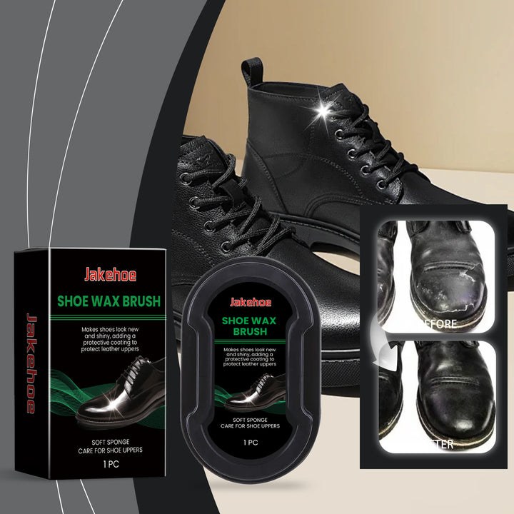 Portable Shoe Polish Sponge for Leather Shine & Protection