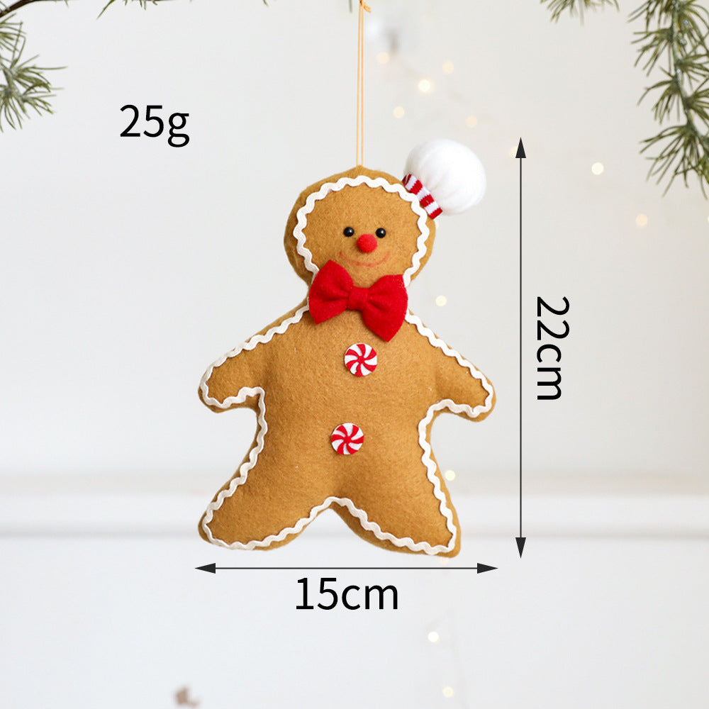 Plush Christmas Ornaments for Whimsical Tree Charm