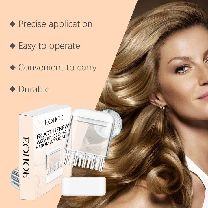 Scalp Essence Applicator for Precise Root Treatment