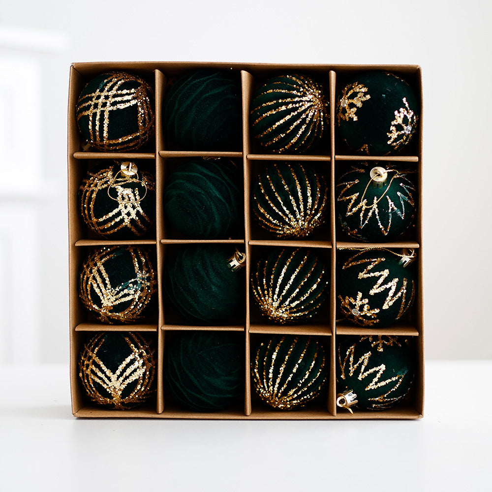 Christmas Ornament Set for Elegant Coordinated Trees