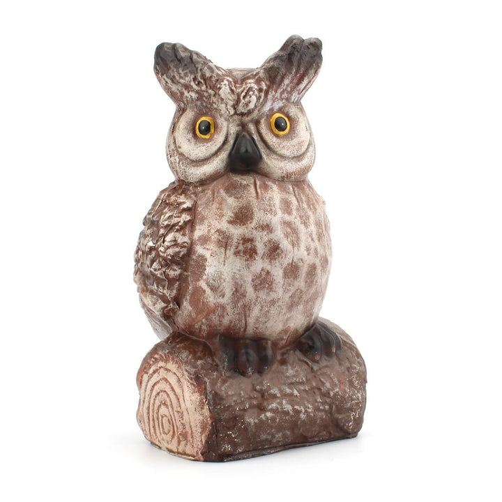 Lifelike Owl Garden Statue for Lawn and Patio Decor