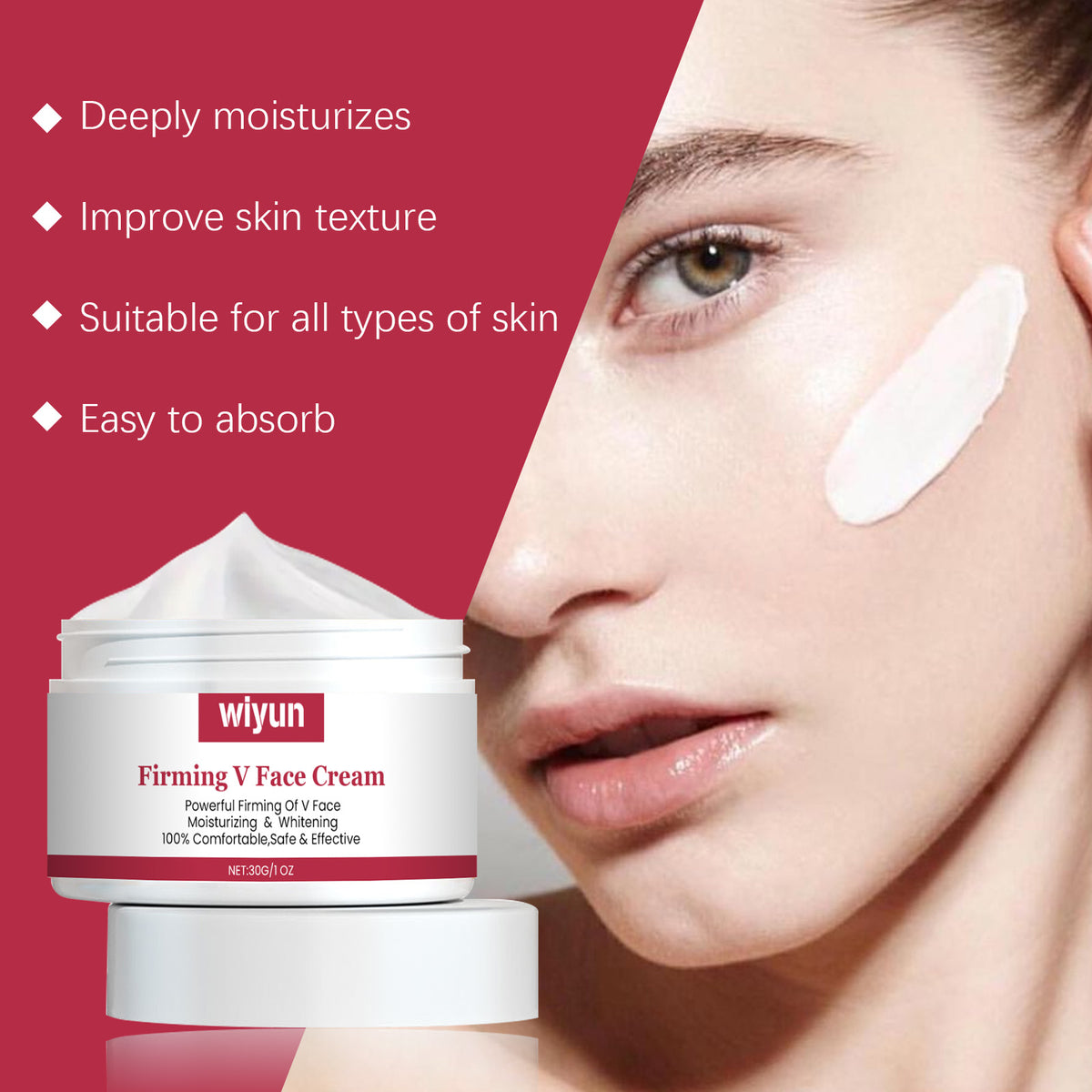 Firming & Brightening Face Cream – Moisturizing Repair