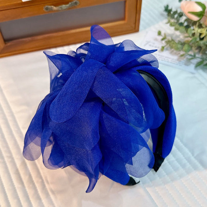 Oversized Flower Headband for Instant Outfit Drama