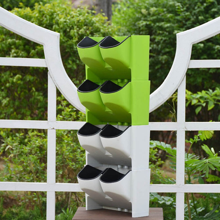 Wall Hanging Self Watering Planter for Balcony Garden