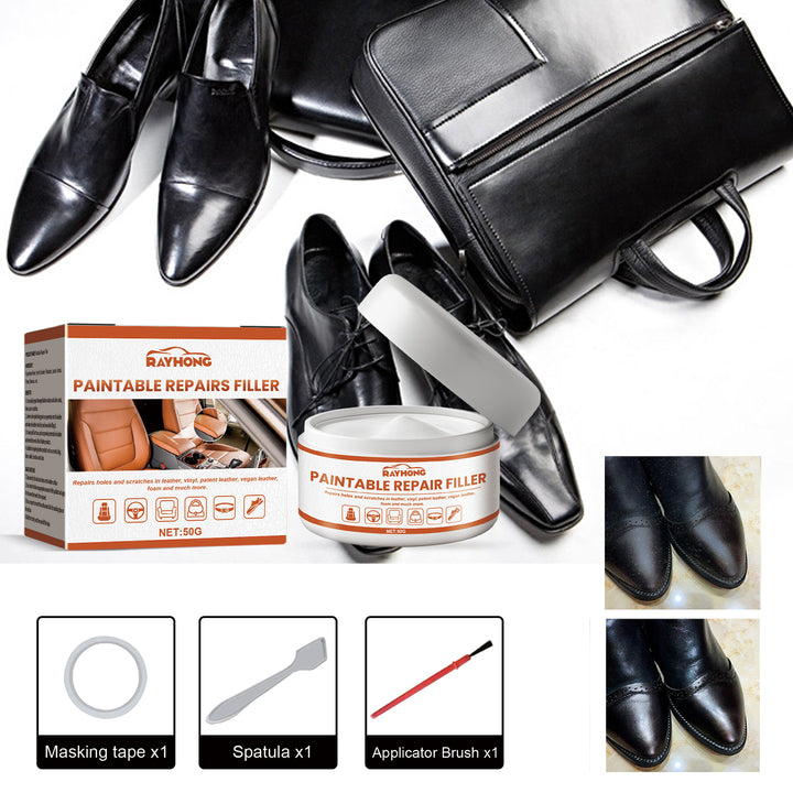 Leather Repair Cream for Scratches and Faded Color