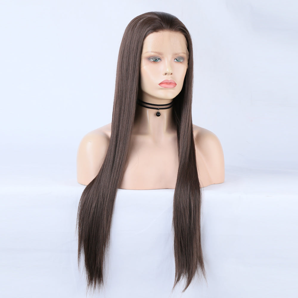 Long Straight Lace Front Wig – Sleek Hair Instantly