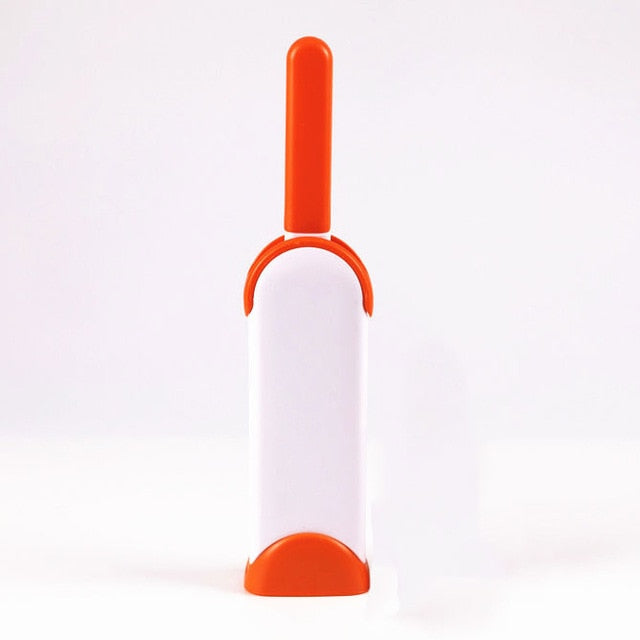 Reusable Pet Hair Remover Brush Self-Cleaning Base