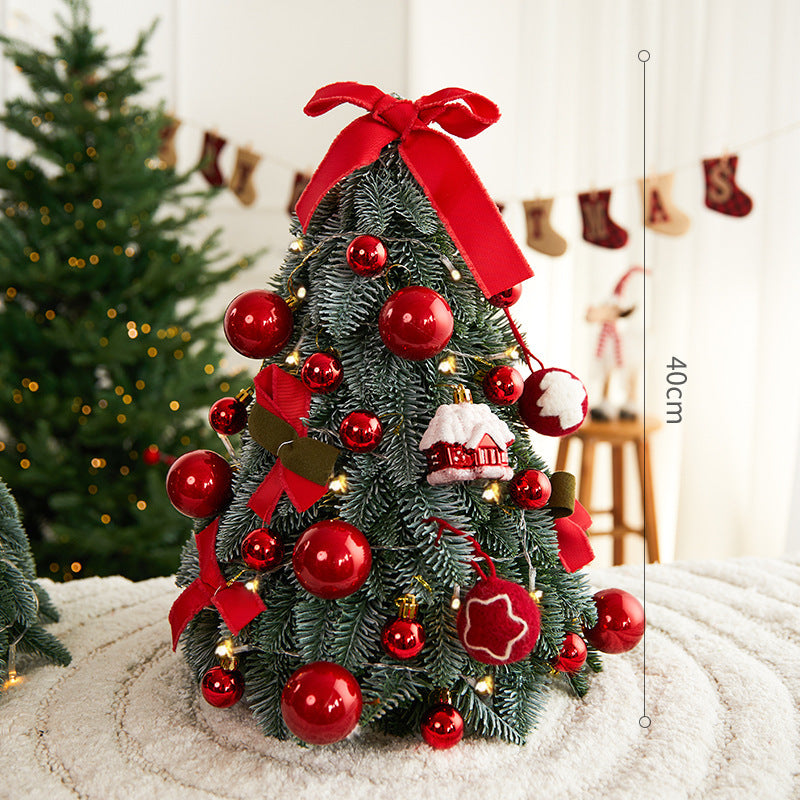 Tabletop Christmas Tree Ready-Made Holiday Centerpiece