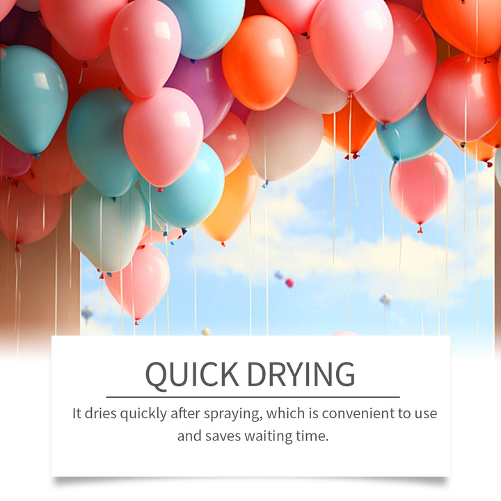 Balloon Shine Spray for Instant High-Gloss Party Decor