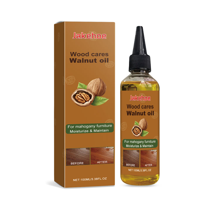 Wood Furniture Polish Oil for Natural Gloss & Care