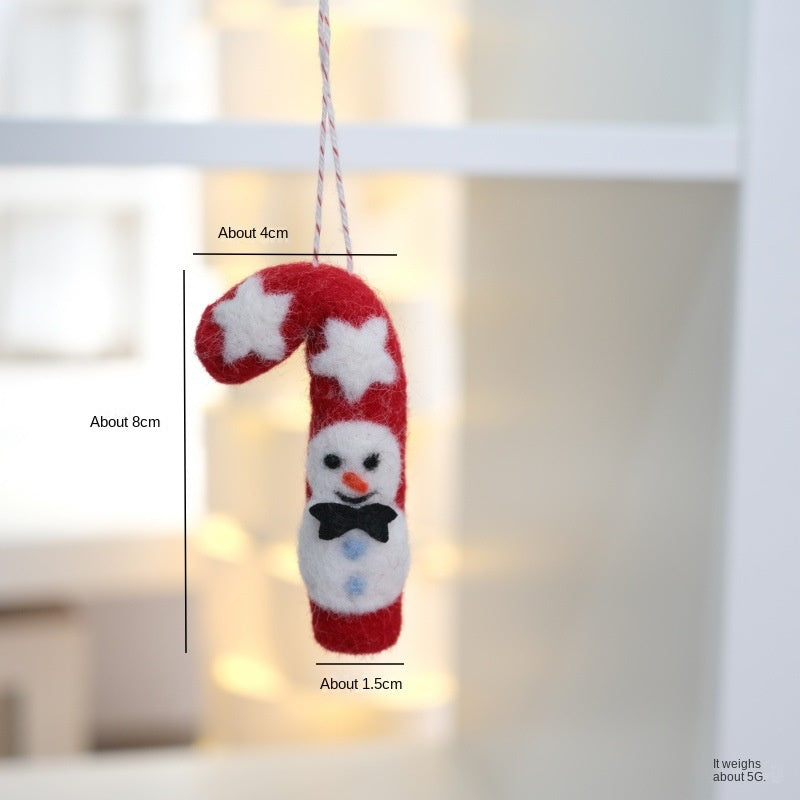 Christmas Felt Ornaments — Cheerful Tree Characters