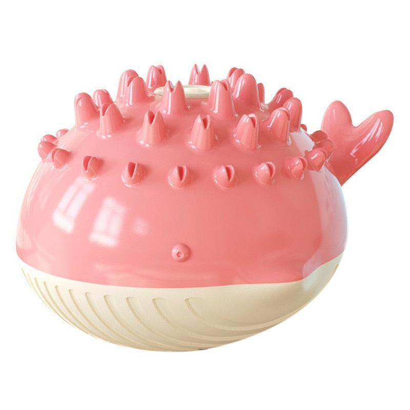 Floating Dog Water Toy With Spray, Chew & Pool Play
