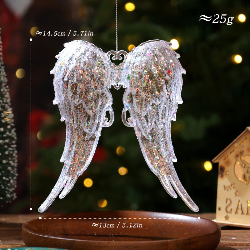 Christmas Tree Ornaments: Rainbow Crystal Holiday Shine