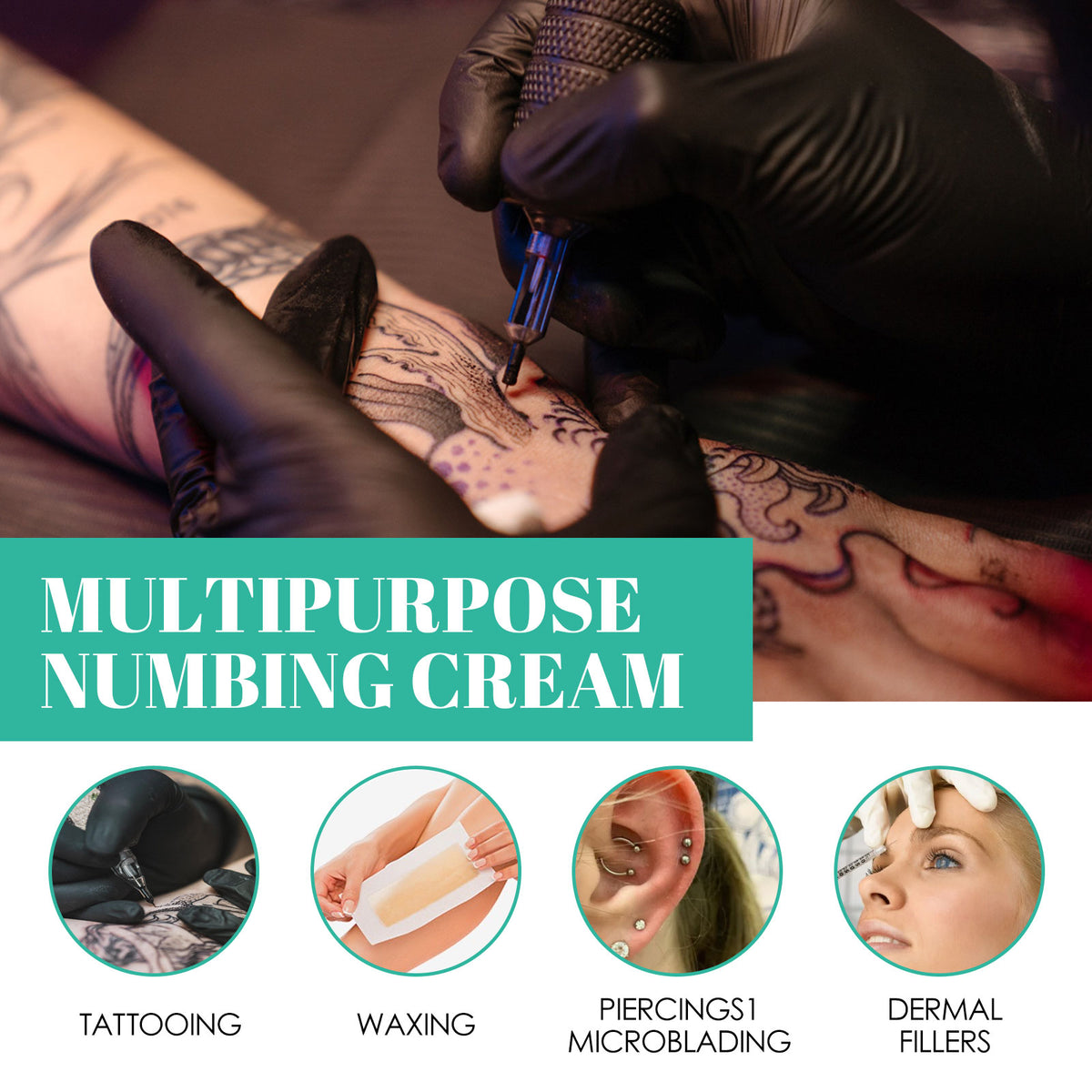 Tattoo Numbing Cream for More Comfortable Sessions