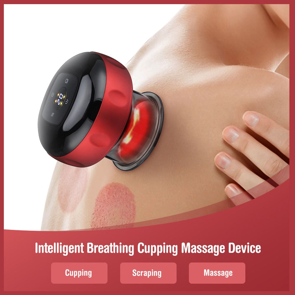 Electric Cupping Massager — Pain Relief & Deep Tissue