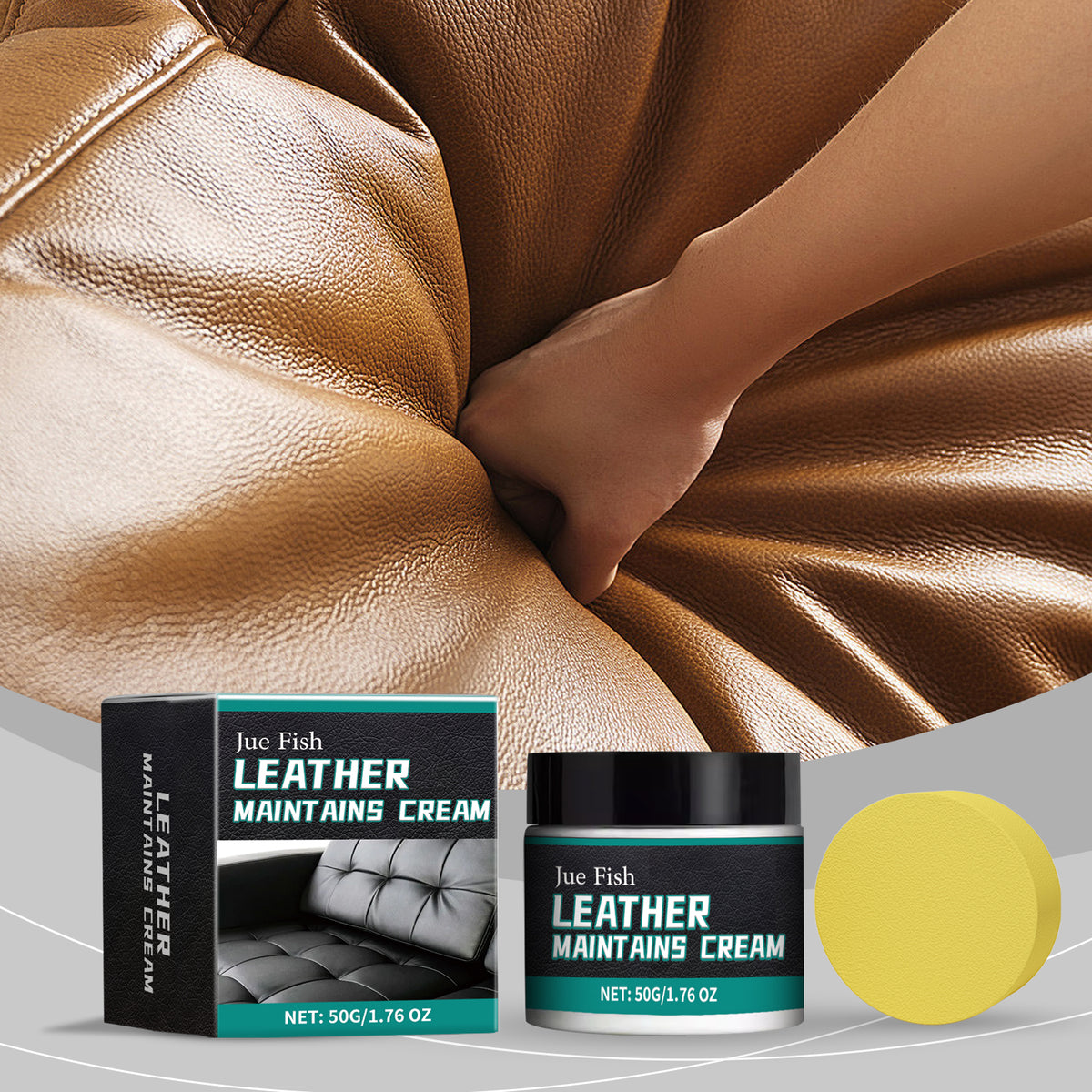 Leather Care Cream for Sofas, Boots & Furniture Shine