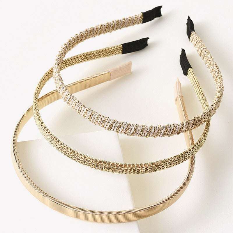 Minimalist Metal Hair Clip for Fine Hair, Polished Style
