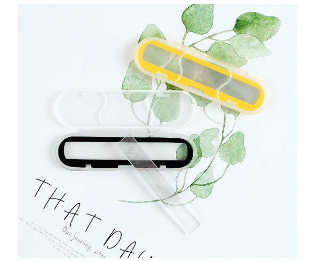 Glass Nail File Set — Smooth, Sealed Edges, Salon-Perfect