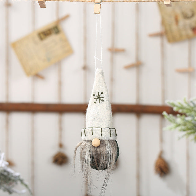 Christmas Tree Decorations Set for Cozy Rustic Charm