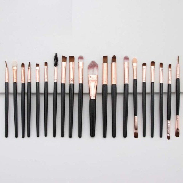 20‑Piece Makeup Brush Set — Complete Face &amp; Eye Kit
