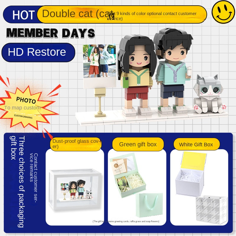 Custom Figurine From Photo — DIY Couple Keepsake
