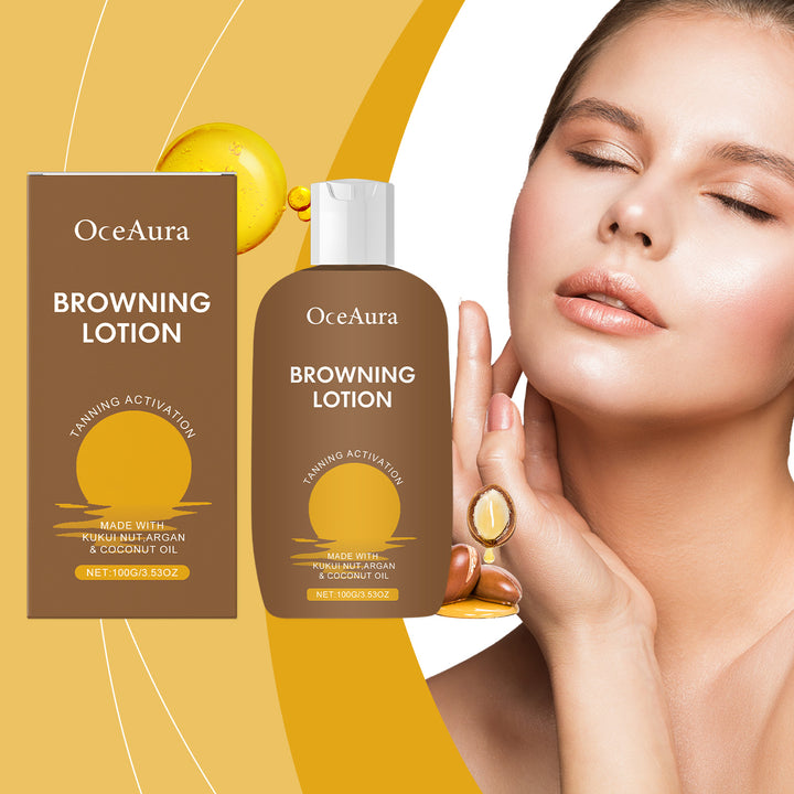 Body Tanning Lotion for Hydrated, Glossy Summer Skin