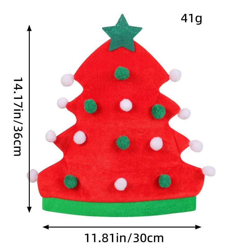 Christmas Tree Hat for Festive Holiday Party Photos