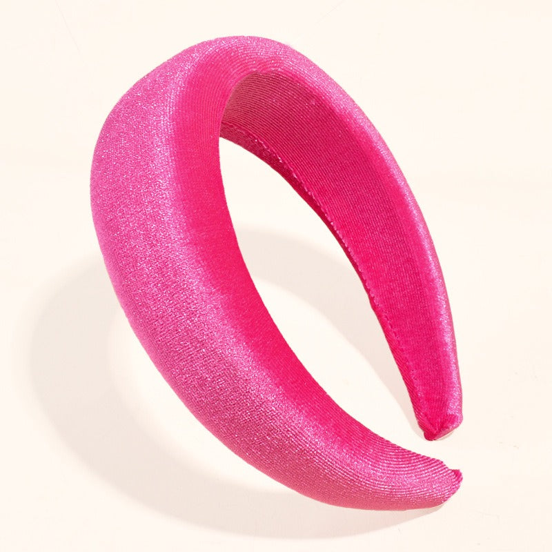Velvet Face Wash Headband for Comfortable Hair Hold