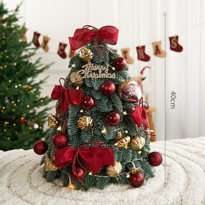 Tabletop Christmas Tree Ready-Made Holiday Centerpiece