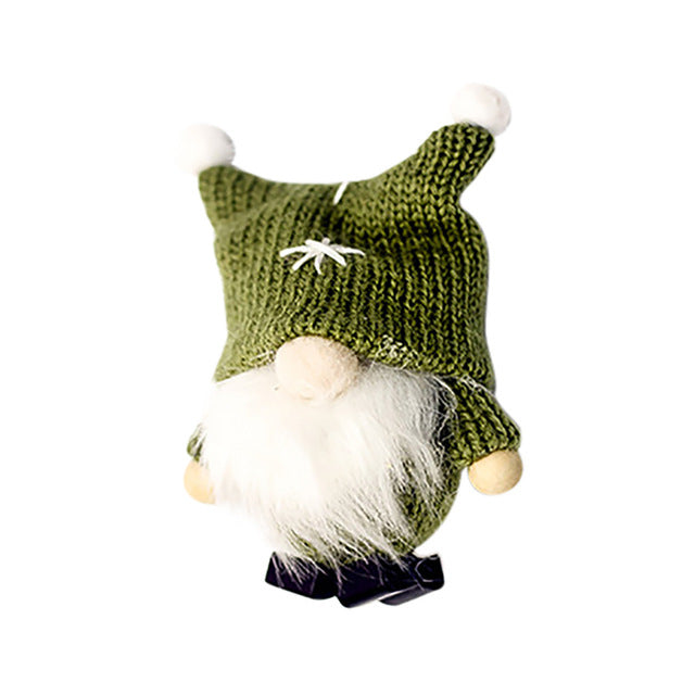 Christmas Gnome Plush Doll Ornament for Cozy Decor