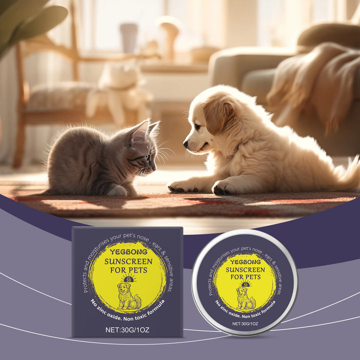Pet Sunscreen Cream SPF 50 for Daily Skin Protection