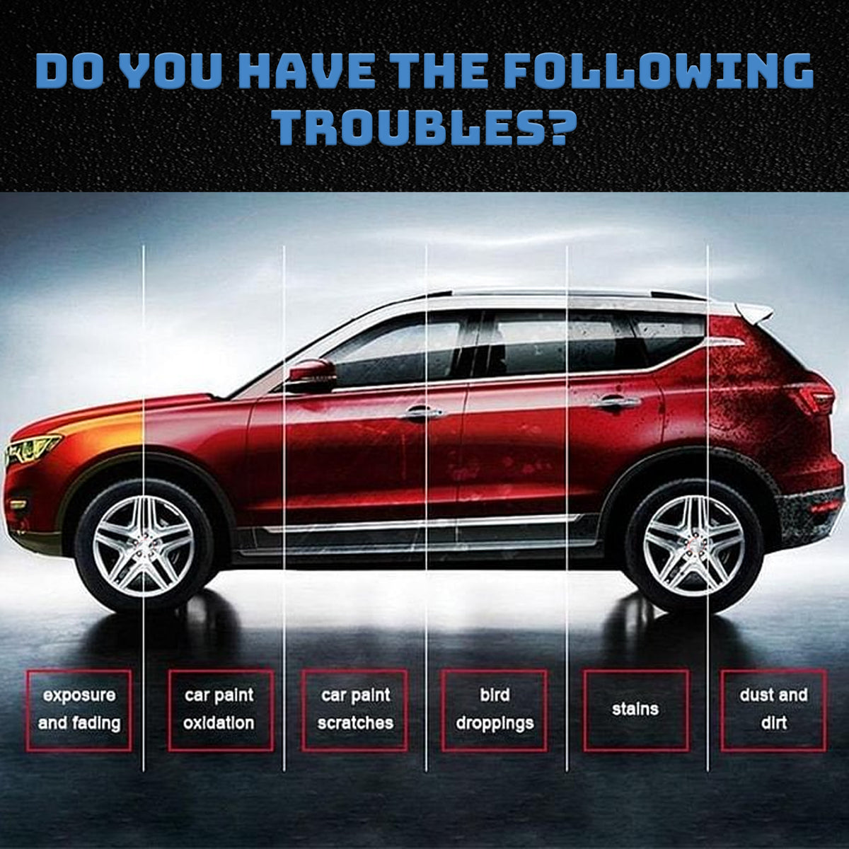 Ceramic Coating Spray Kit for Car Paint Shine & Protection
