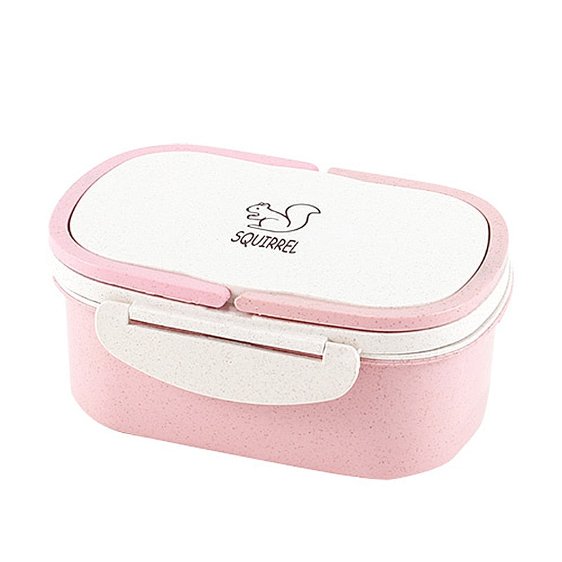 Two-Layer Bento Lunch Box for Neat, Compact Meal Prep