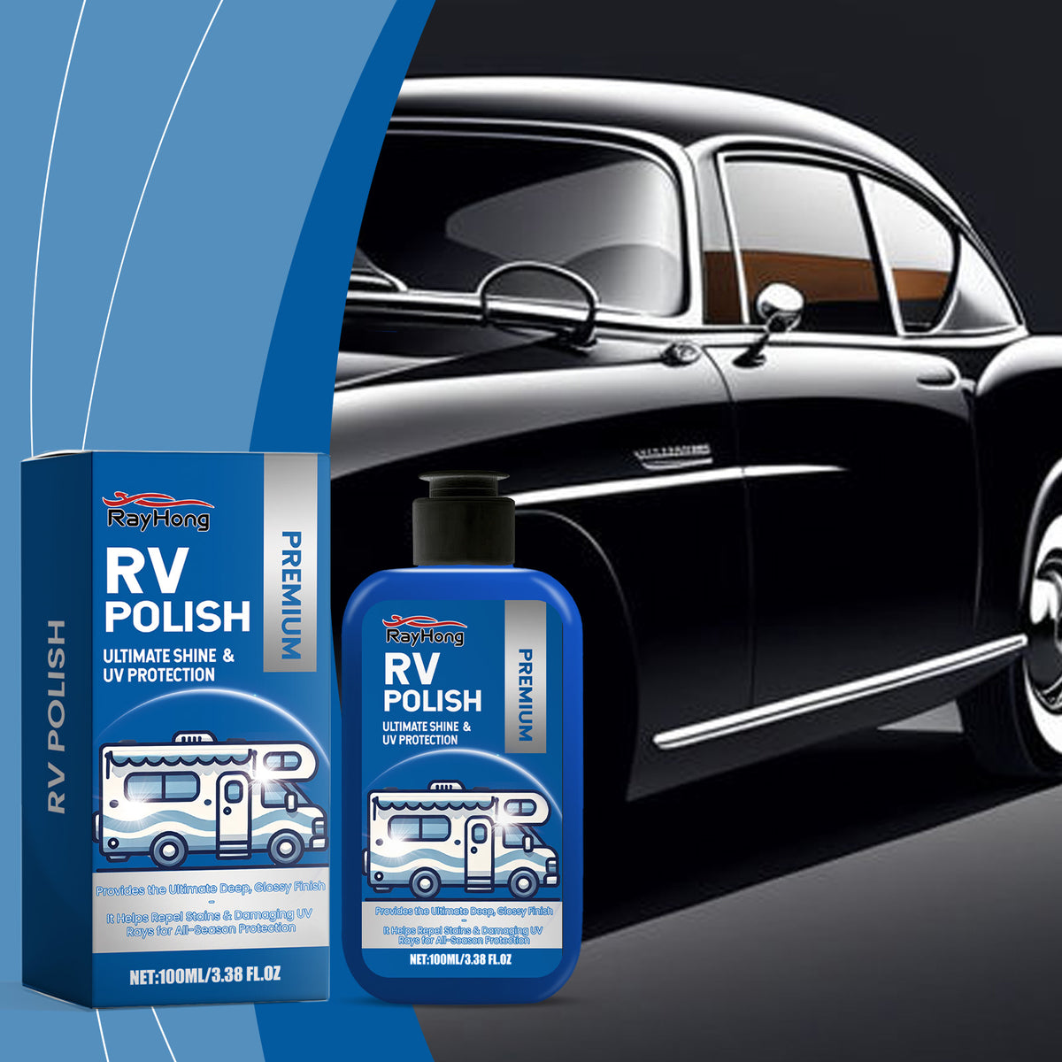 Automotive Polish for Ultimate Shine & UV Protection