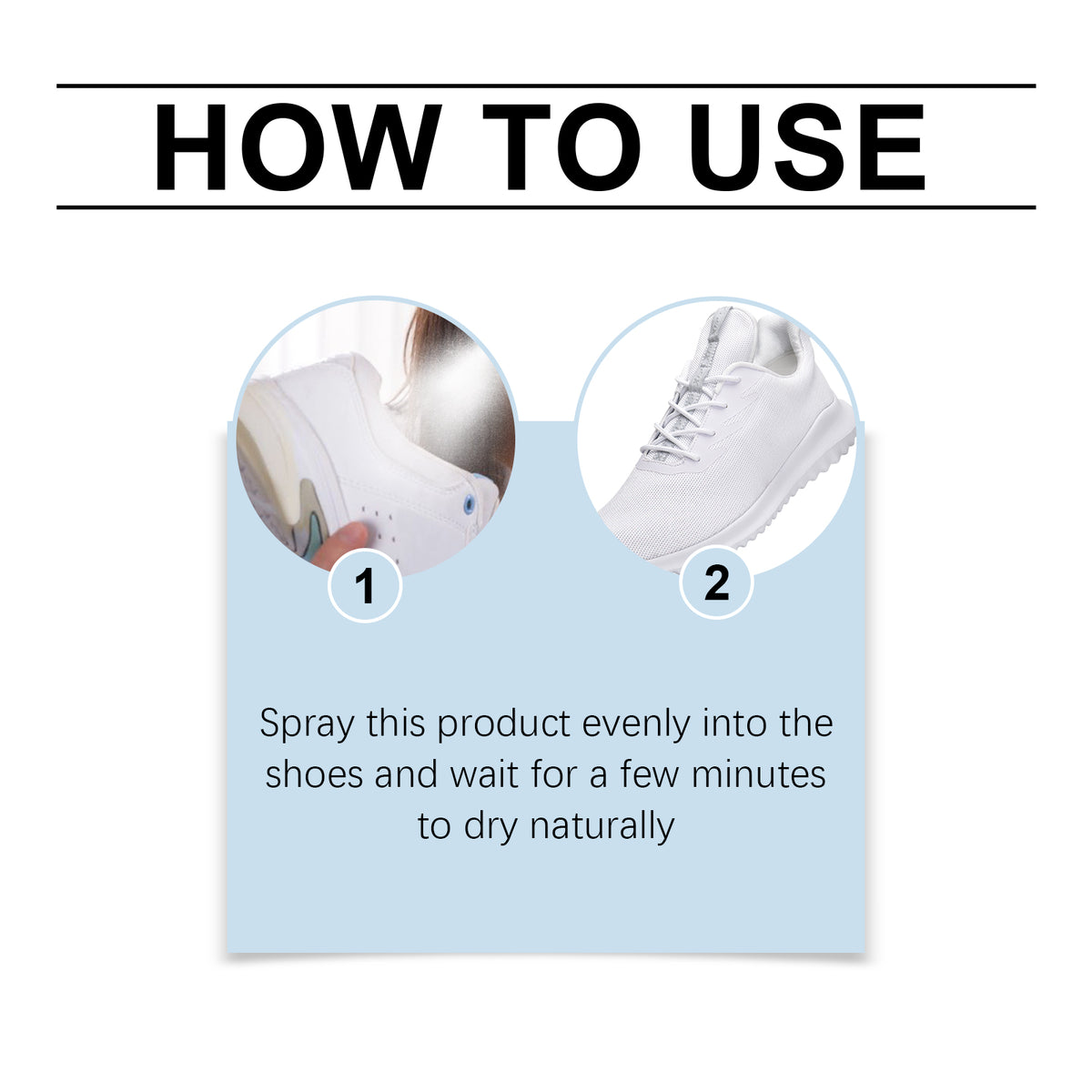 Shoe Deodorant Spray for Long-Lasting Footwear Freshness