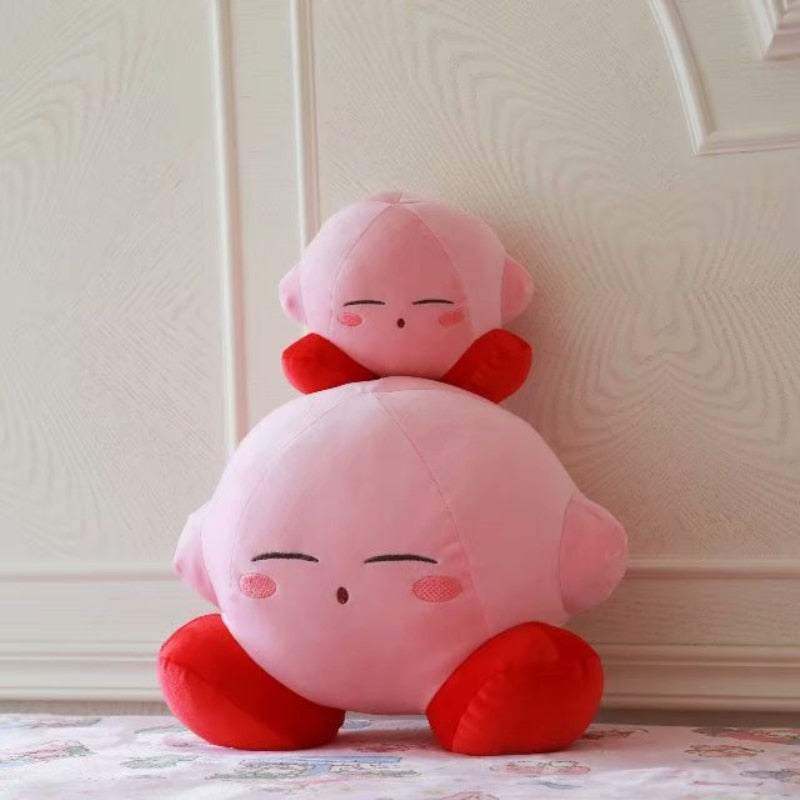 Large Kirby-Inspired Plush Toy for Cozy Room Decor