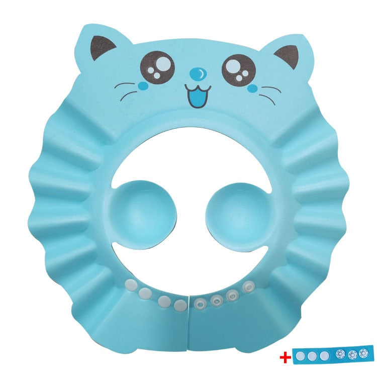 Baby Shower Cap for Gentle, Tear-Free Hair Washing