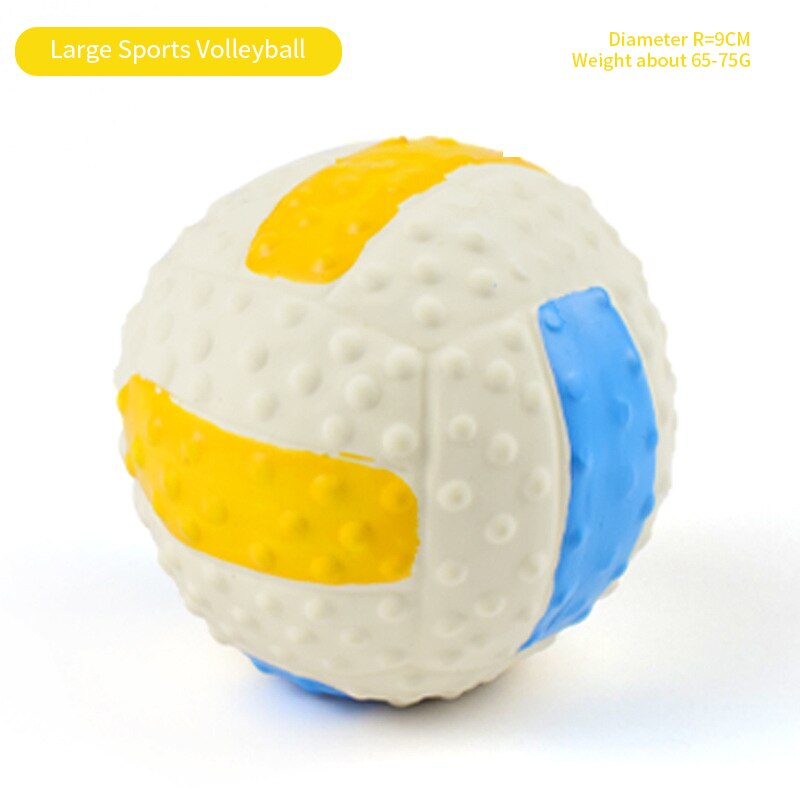 Latex Squeaky Dog Ball for Small Dogs | Chew & Fetch