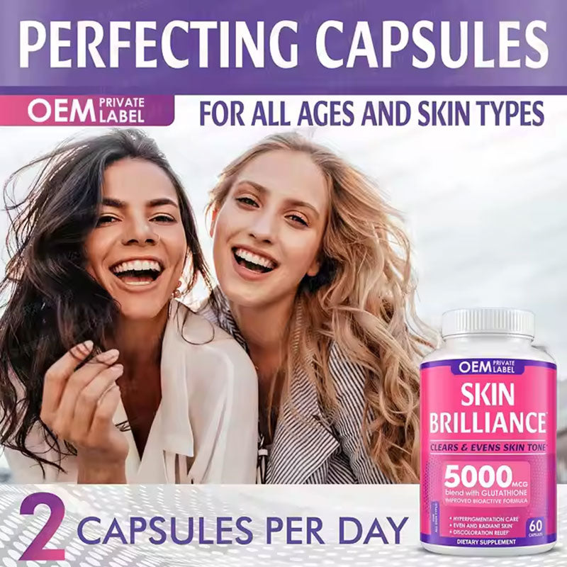 Glutathione Skin Lightening Pills — Even Tone & Spot Removal