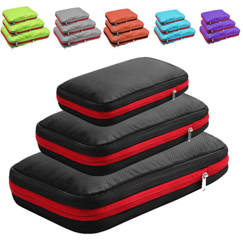 Compression Packing Cubes Set for Travel Organizing