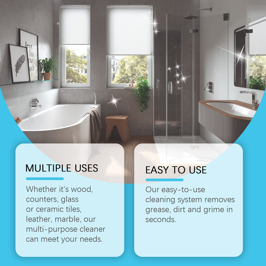 Multi-Purpose Cleaner Tablets - One Spray, Every Surface