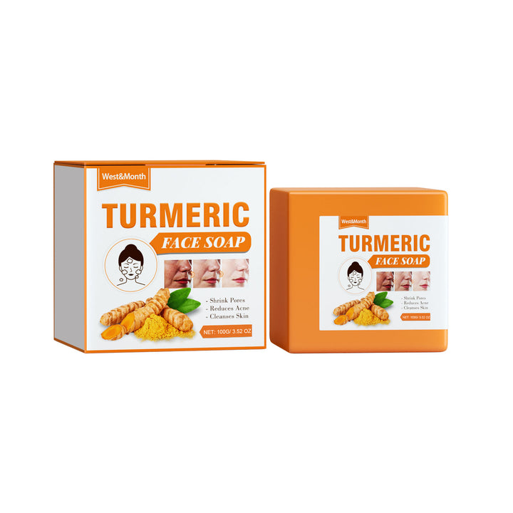 Turmeric Face Soap — Fade Spots & Smooth Fine Lines Naturally