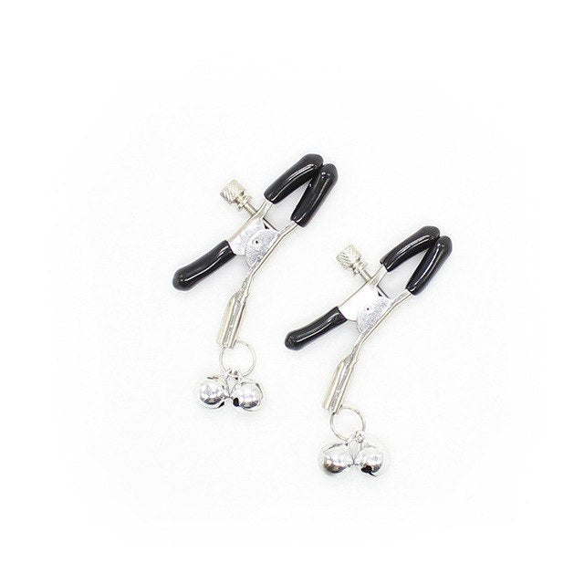 Nipple Clamps with Bells for Adjustable Sensation