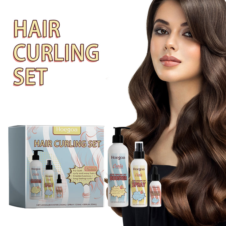 Curly Hair Styling Set for Moisturized, Defined Curls
