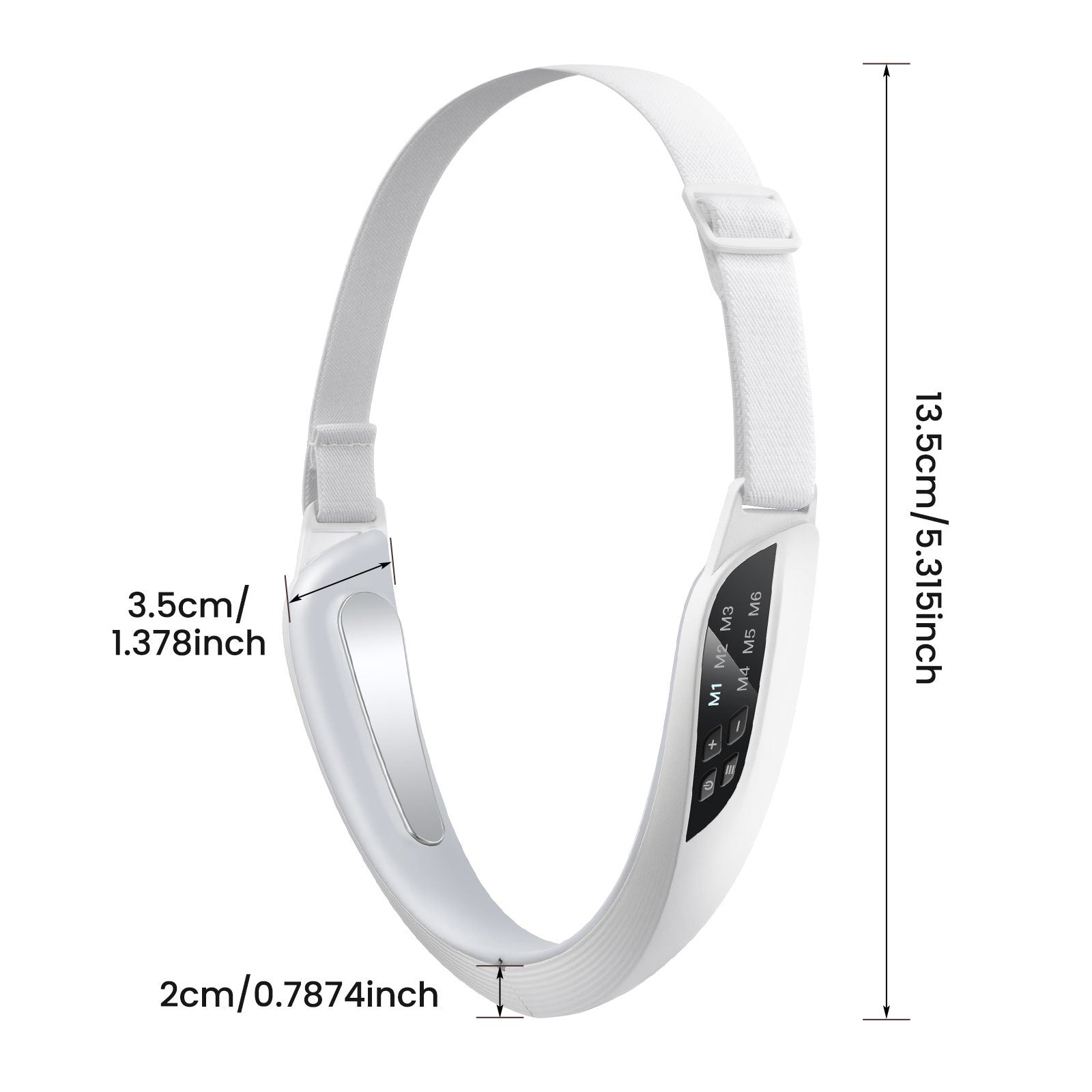 v-facial-slimming-ems-device white