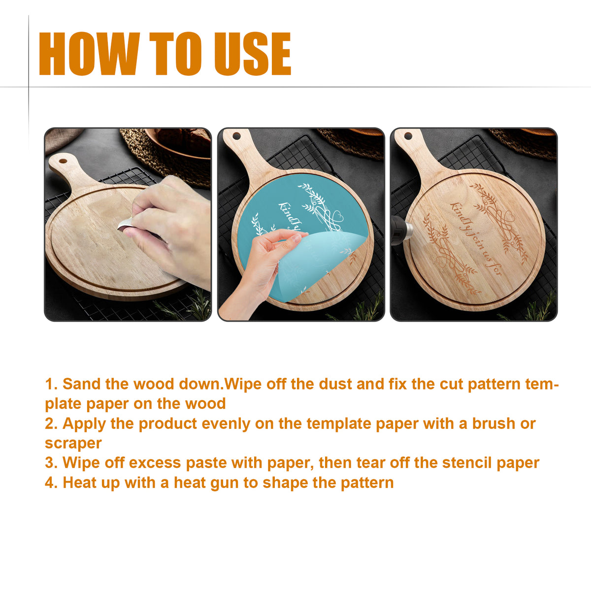 Wood Burning Paste for Detailed DIY Pyrography Art