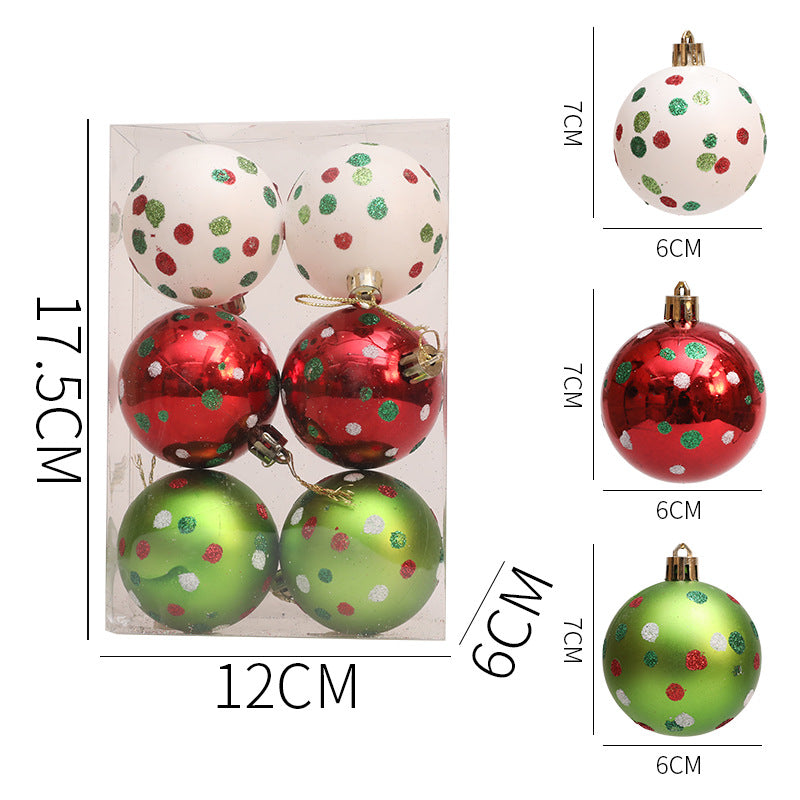 Christmas Ball Ornaments for a Coordinated Festive Tree