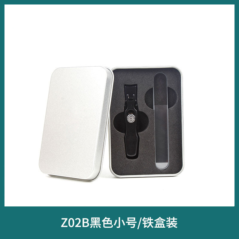 Thick Nail Clippers With Curved Stainless Steel Blade